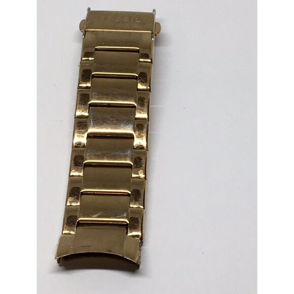 Fossil Stainless Steel Parts Links Full Band 18mm Clasp Rose Gold V863 - Picture 2 of 5
